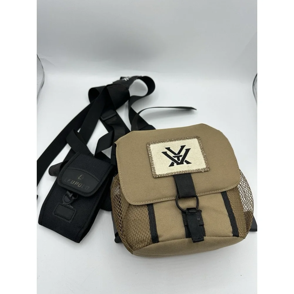 Vortex Optics Chest Pack Harness w/ Leupold Accessory Pouch Hunting Binocular